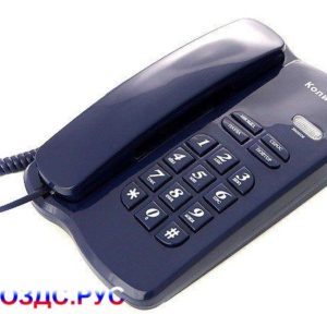 Проводной телефон Колибри КХ-251 синий