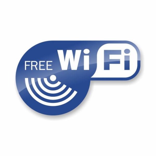Наклейка Free Wi-Fi
