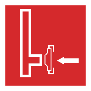 Знак "Пожарный сухотрубный стояк" (F 08)