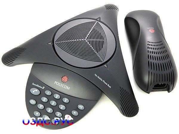 Polycom SoundStation2 (без дисплея) телефонный аппарат для конференц-связи SoundStation 2 (non LCD)