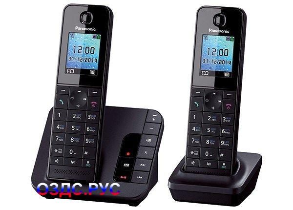 Радиотелефон Panasonic KX-TGH222RuB (2 трубки в комплекте)