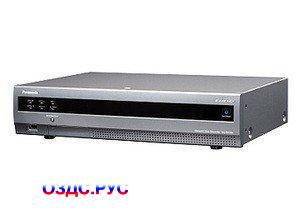 Цифровой видеорегистратор 16-канальный сетевой дисковый Panasonic WJ-NV200K/G. Система охранного видеонаблюдения.