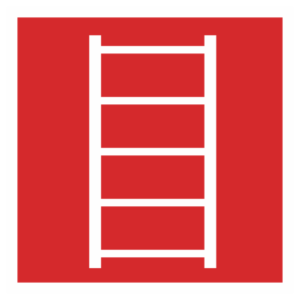 Знак "Пожарная лестница" (F 03)