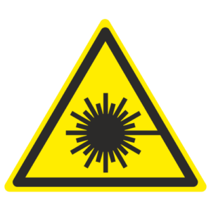 Знак "Опасно. Лазерное излучение" (W 10)
