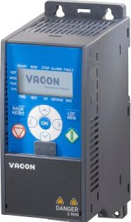 Частотный преобразователь VACON0010-3L-0005-4+EMC2+QPES+DLRU+LLRU  1,5 кВт 380В