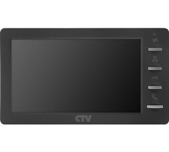 CTV-M1701MD G (графит) Монитор цветного видеодомофона с экраном 7 дюймов CTV-M1701MD G (графит) Монитор цветного видеодомофона с экраном 7 дюймов