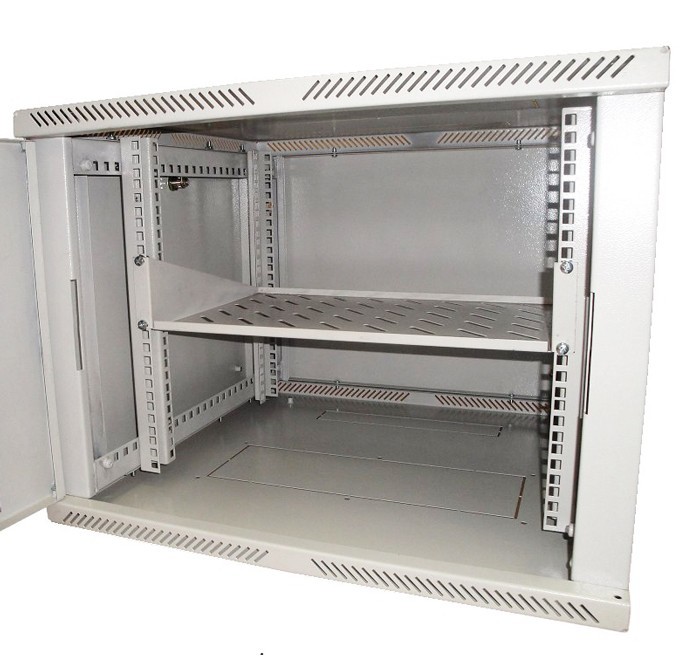Шкаф телекоммуникационный напольный LITE 12U (600x800) дверь стекло Yomo